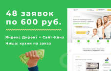 Лиды на кухни на заказ — горячие заявки от 100₽, лидогенерация